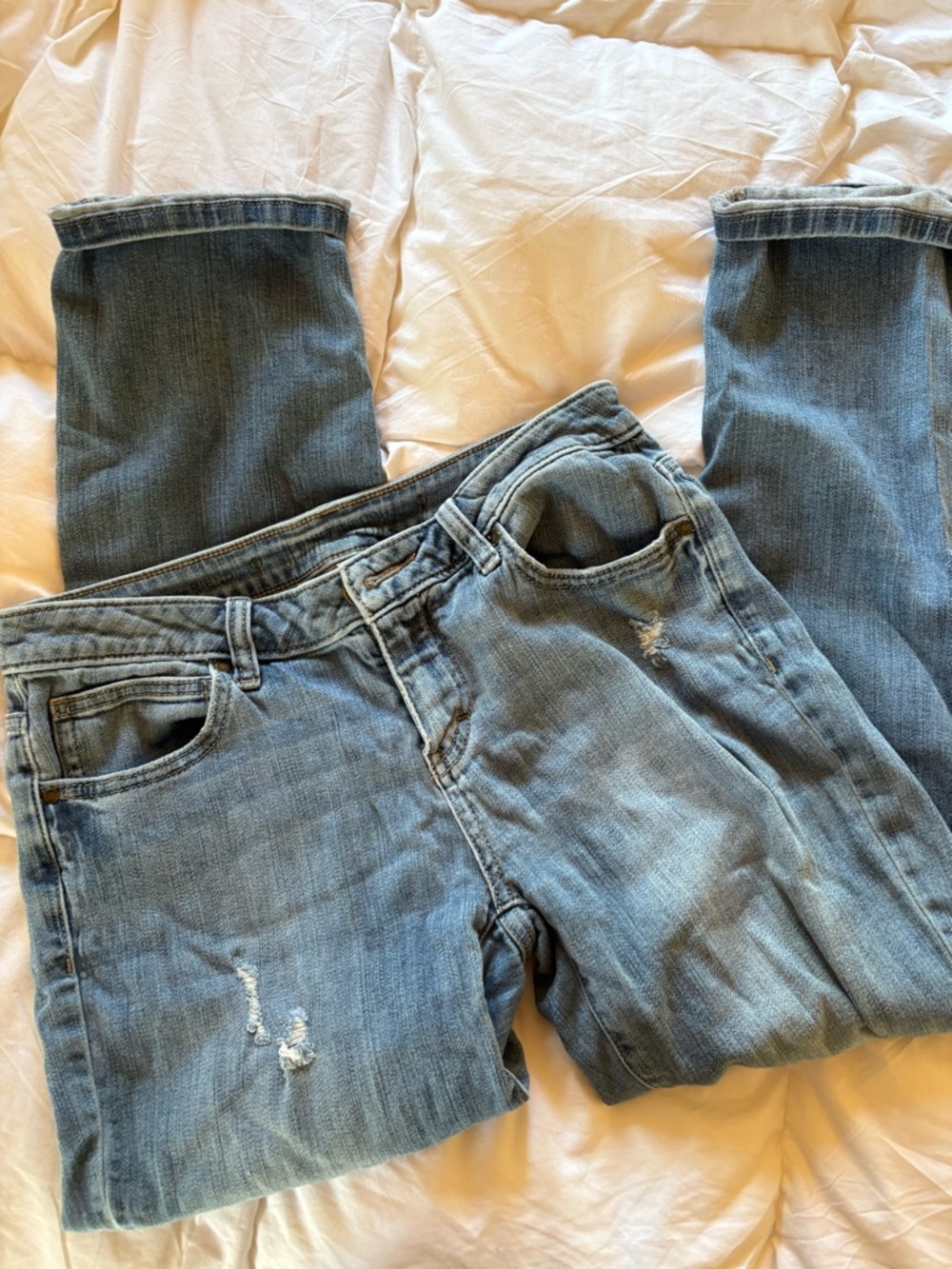 Jennifer Lopez Light Blue Capri/Ankle Jeans